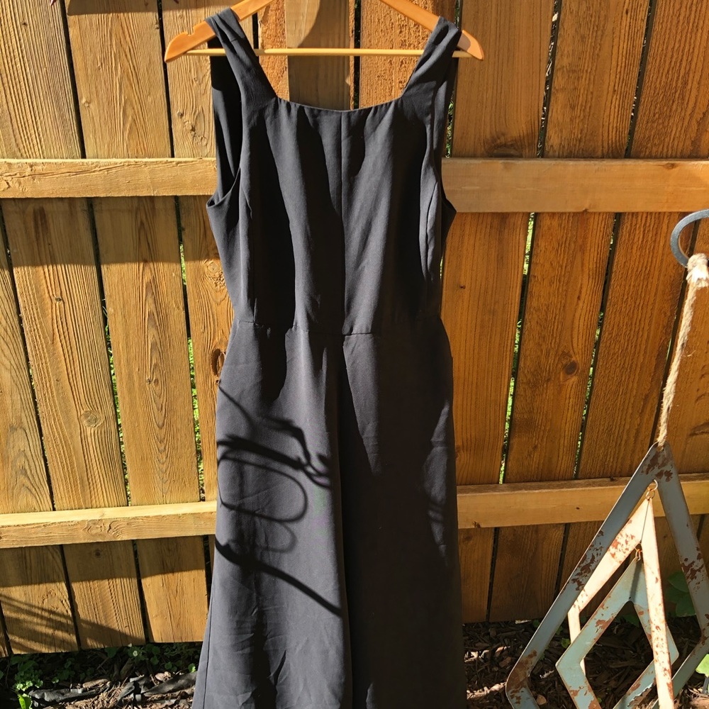Black jump suit